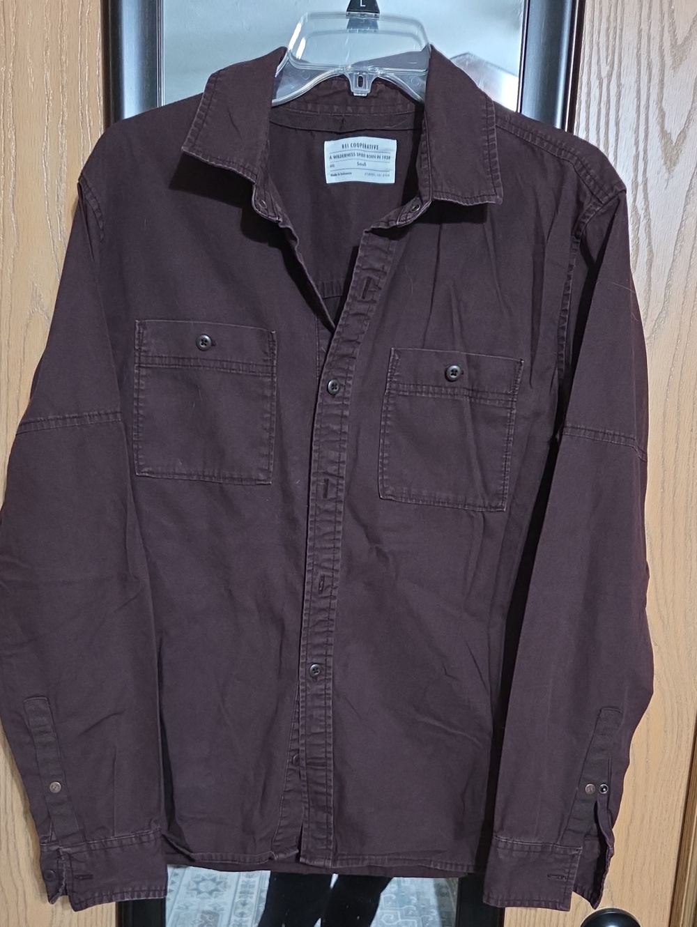 REI Cooperative Men's Dark Brown Lightweight Shirt